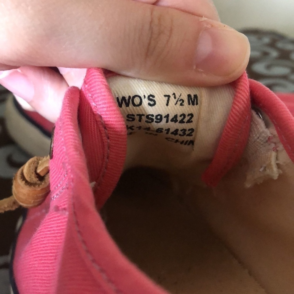 Pink Sperrys size 7.5 - Picture 4 of 6